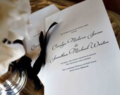 Elegance Wedding Program
