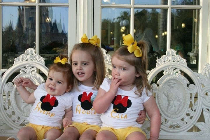 Minnie Mouse Applique Personalized Shirt - Disney Trips, and for the Love of Minnie