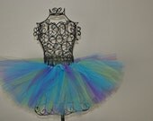 Peacock Inspired Tutu -- infant on up