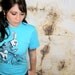 Bicycle T-Shirt - Alice in Wonderland's White Rabbit on a Bicycle - American Apparel Aqua - Available in xs, s, m, l, xl and xxl