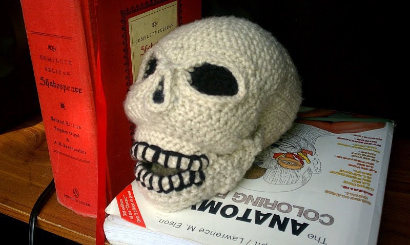 Skull Crochet Plush