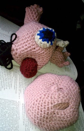 Teratoma Crochet Plush