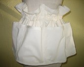 Coin Changer in Unbleached Muslin