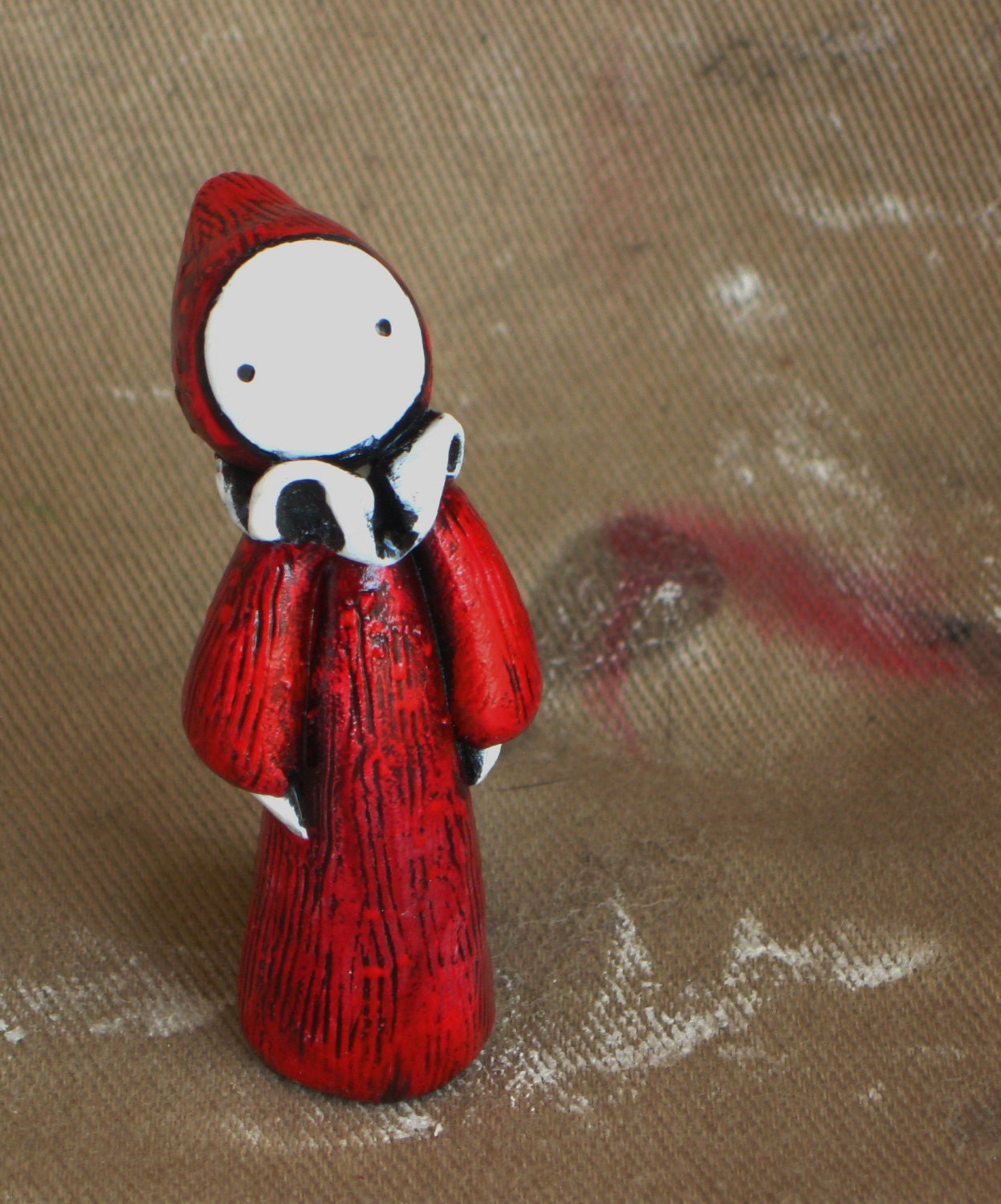 Little Red Poppet-Lisa Snellings  Handmade