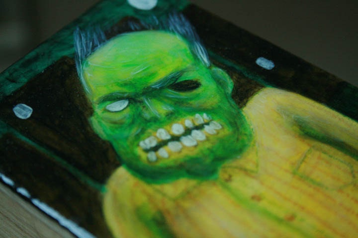 Poor Old Nigel: A Mini Zombie Monster Portrait