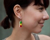 bejeweled earrings