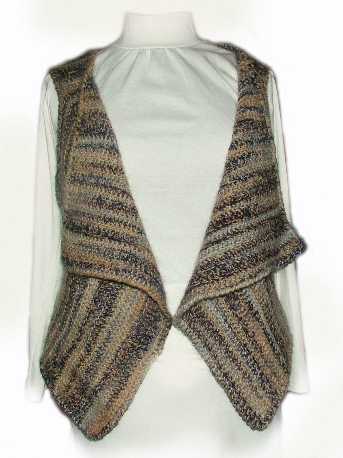 Super Easy Crochet Vest instant Digital Pattern PDF download