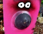 Petie Pig - Upcycled Metal Debris Art