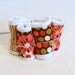 Diaper Burp Cloths - Pink & Brown Flowers, Dots, and Stripes - Set of 4