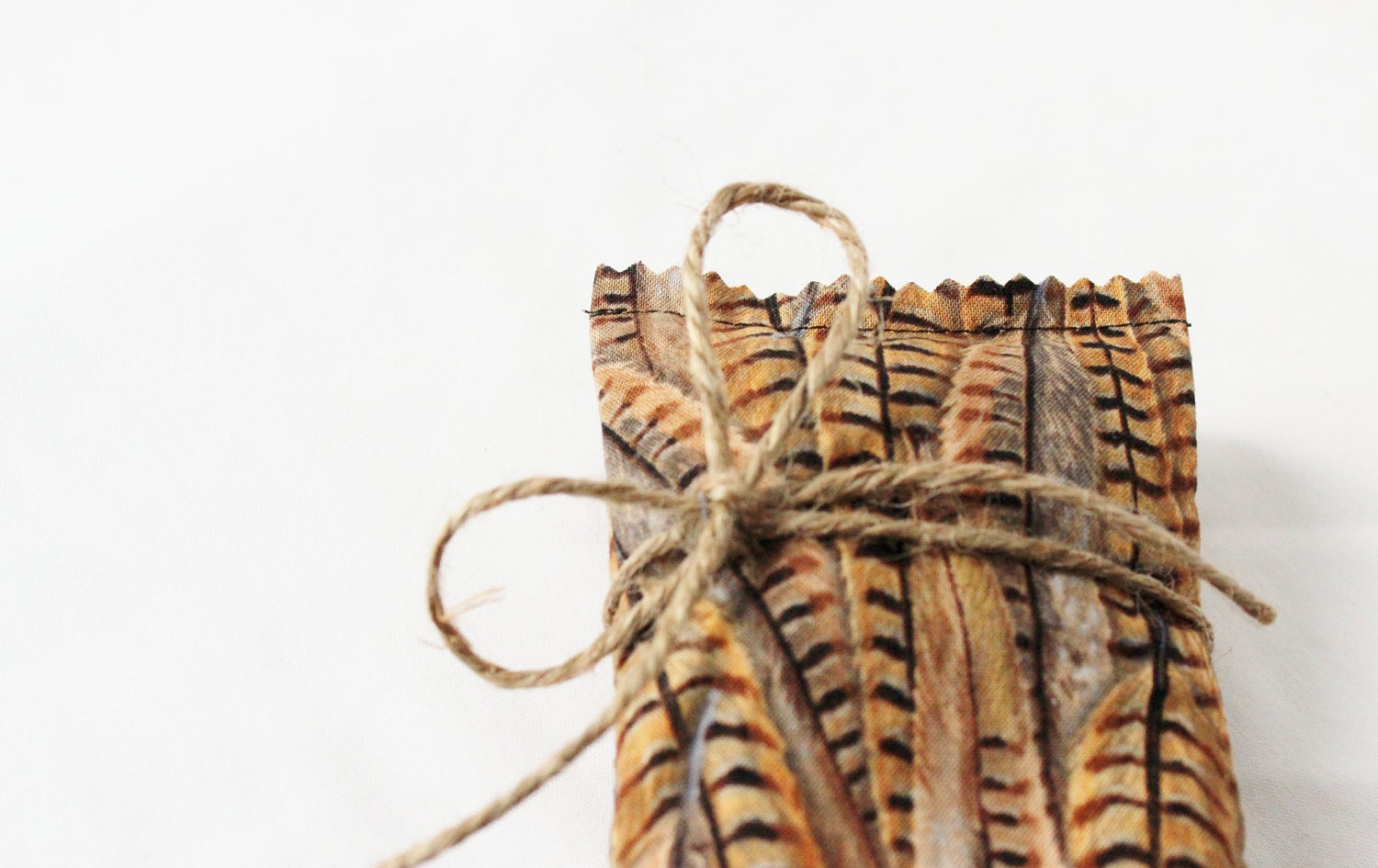 Pheasant Feather Lavender Sachets - Ringneck Pheasant  - Lodge Decor