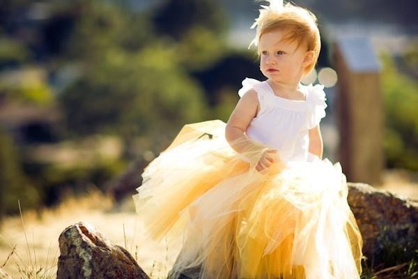 CUSTOM Made Tutu - Floor Length - up to child size 6 for Weddings, Photos, and Birthdays