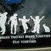 Zombie Family Decal with pets and a baby 3