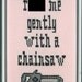 PATTERN - Heathers - F me gently with a chainsaw cross stitch
