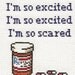PATTERN - I'm So Scared Cross Stitch