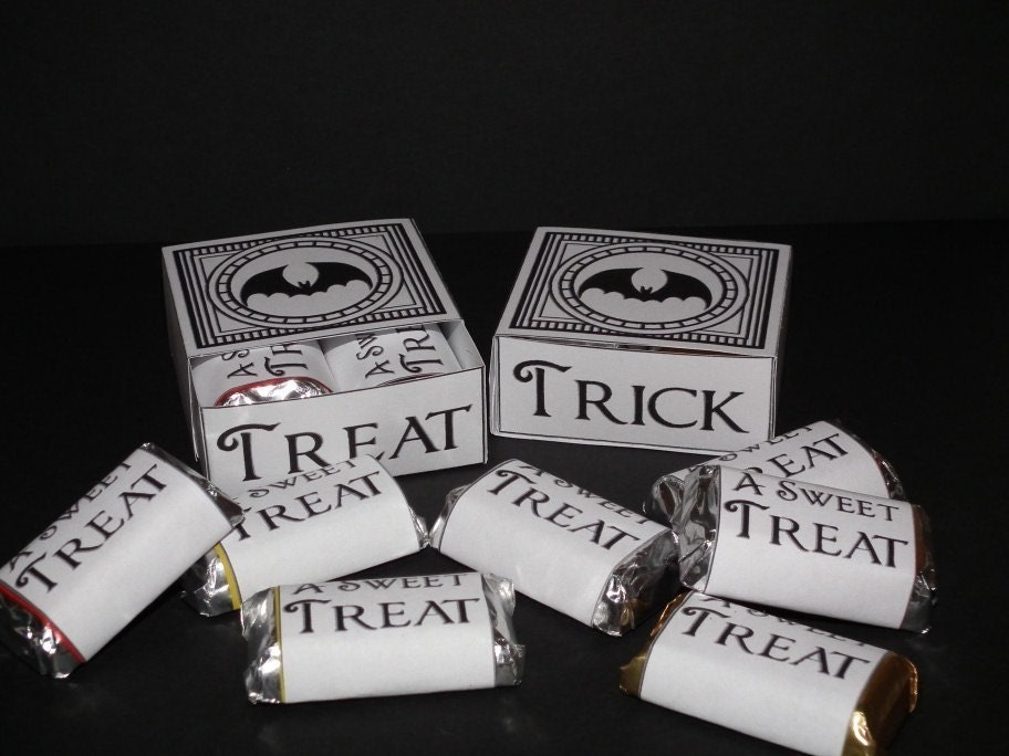 Blank Hershey's miniature slide box- Template