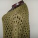 For the Mr or Mrs/Ms/ Ready to ship /GORGEOUS Handmade Knitted green Luxury Mohair Sweater/Size small to large