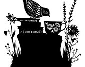 Book of Birds - Cut Paper Art Print