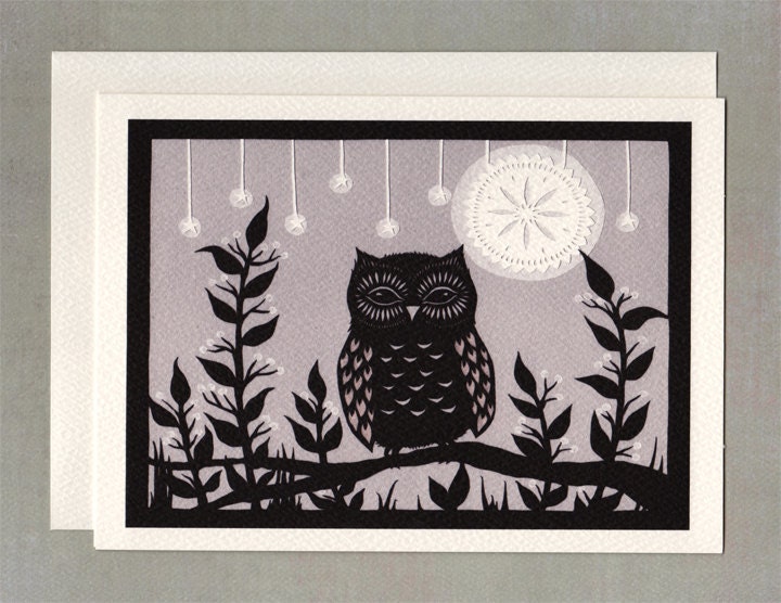 Enjoying The Night - Greeting Card