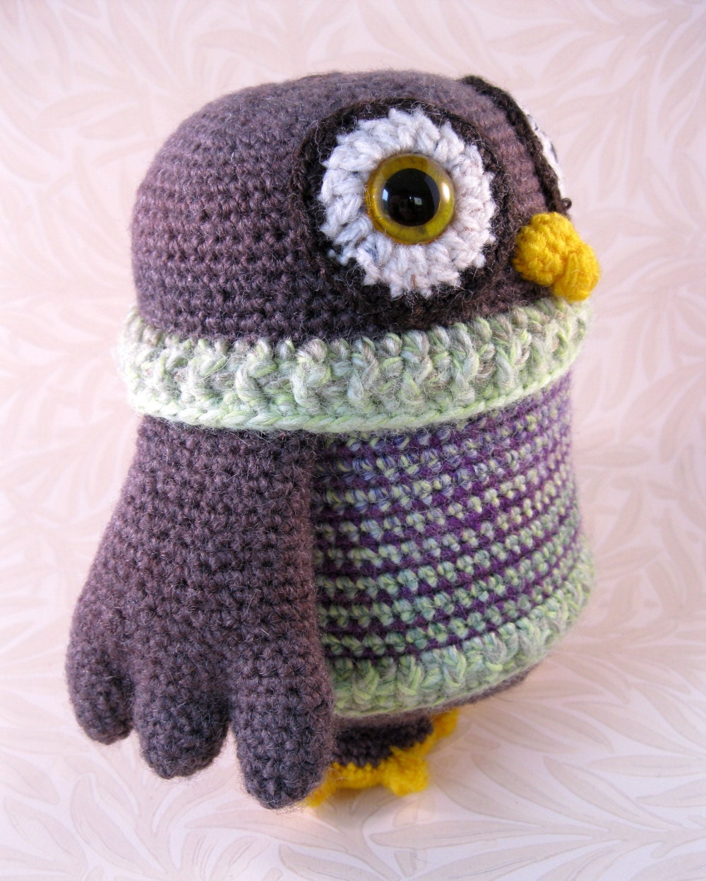 PDF of Flappy Owl Amigurumi Pattern
