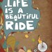 Motivational Print Illustration Wall Decor, Bike Print, Motivational Drawing Inspirational Illustration, Bicycle Wall Art Typography Poster
