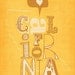 California Print Art Wall Hanging "I Heart California" Blue, Yellow, Red or Green, Digital Illustration California State Map Poster