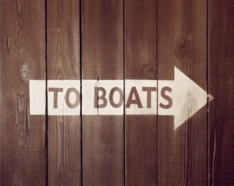 Sailor, nautical decor, boat house, brown, ship, boats, signage, abstract, brown, neutral, tan, fine art photograph 5"x5"