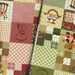 Lovely Sweet Girl Patchwork in Green/Brown Combo - EK-QS31609B