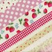 Sweet Strawberry Patchwork in Pink Combo-EK-QS31607A