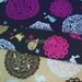 Lovely Animals with with Silhouette Design - Japanese Cotton in Dark Brown - EK-QS36501A