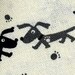 Lovely Dogs with Paw Prints in White - EK-QS31504A