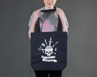 What Doesn't Kill Me Long handled Tote