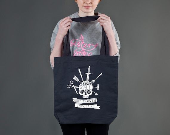 What Doesn't Kill Me Long handled Tote