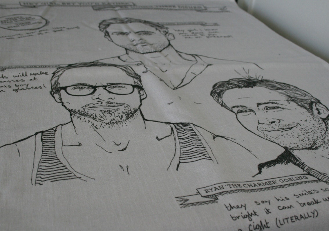 Hey Girl - Dishes I'd Rather Be Doing Tea Towel