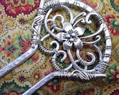 Made to Order Metal Hair Fork - Sakura Aluminum Fan