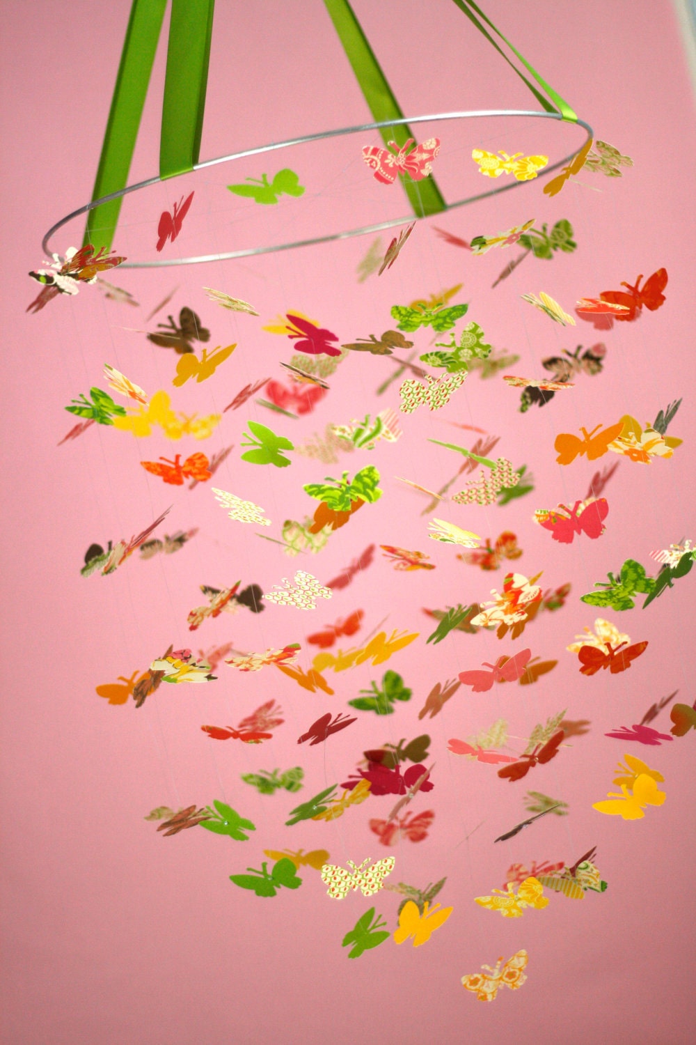READY to SHIP - Summer Lovin' Butterfly Mobile Kit - DIY - Great Craft Project