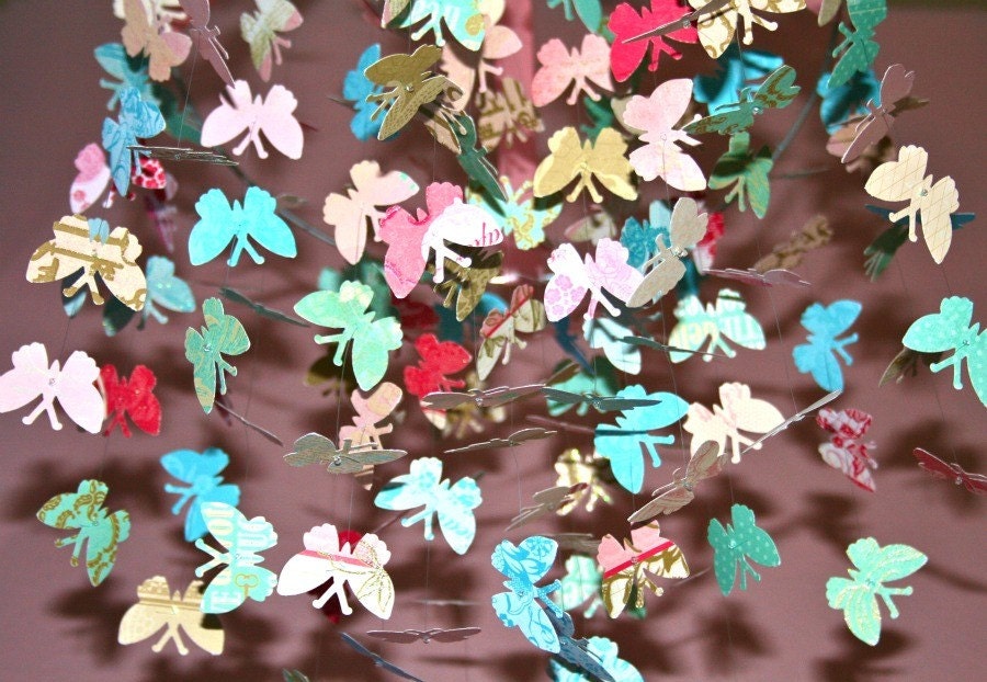 Love Letters Butterfly Mobile KIT-DIY-Great Craft Project