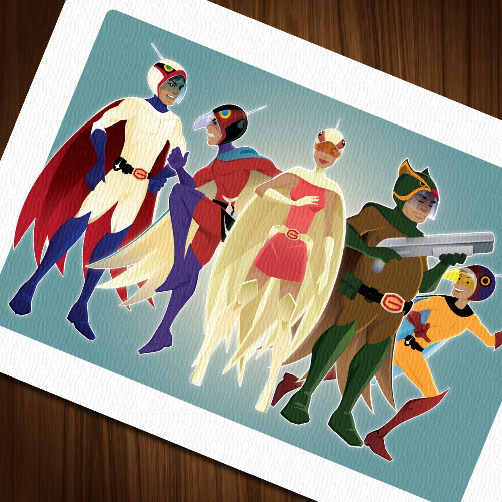 Battle of the Planets Art Print