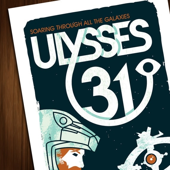 Ulysses 31. A high quality A3 art print