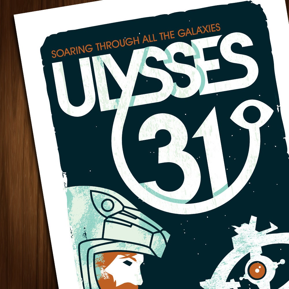 Ulysses 31. A high quality A3 art print