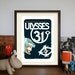 Ulysses 31. A high quality A3 art print