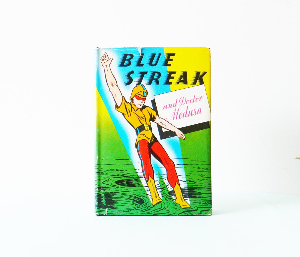 1946 Blue Streak and Dr. Medusa/Collectible Book/Comic Lovers Book