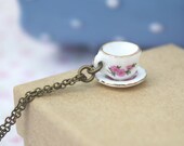 Teacup Necklace 30% OFF SALE