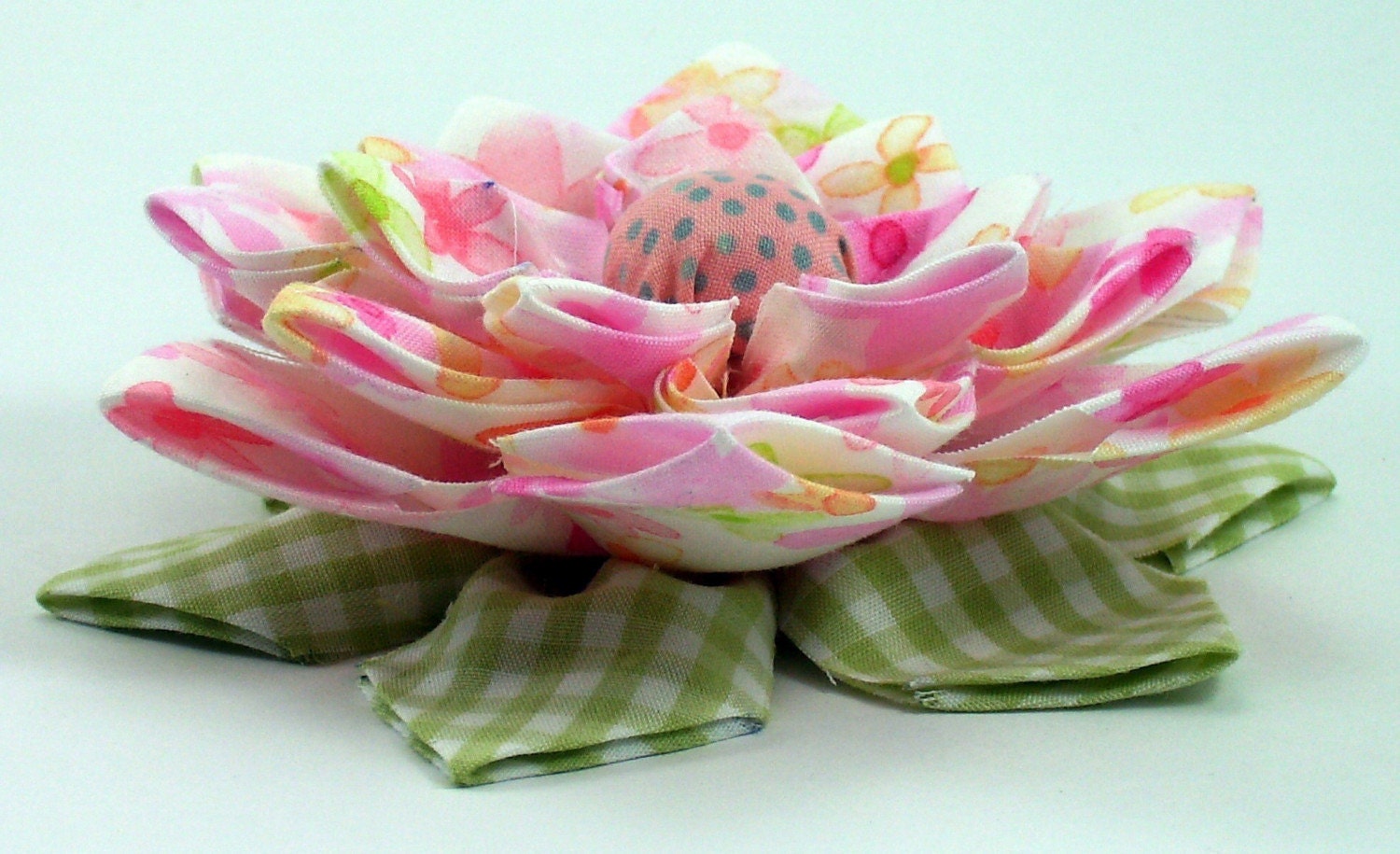 Fabric Lotus Flower PDF Tutorial