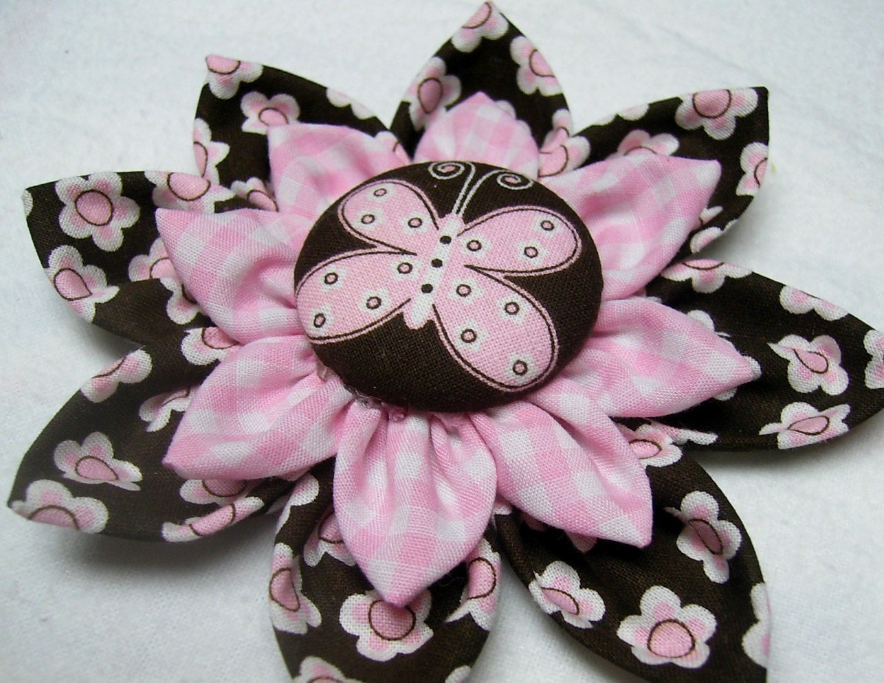 Double Layer Fabric Flower PDF Tutorial 9 So EASY ebook