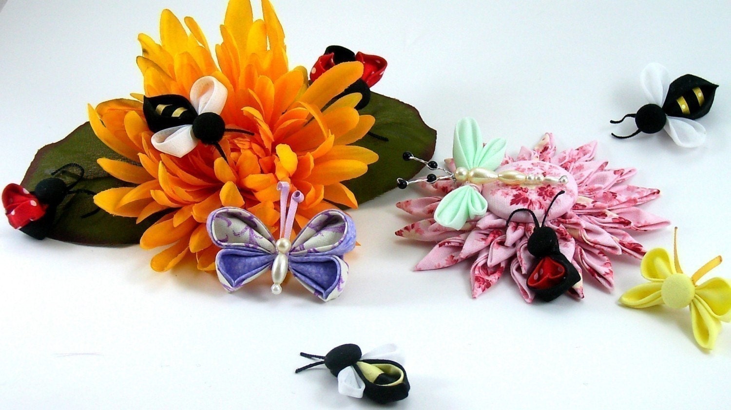Fabric Butterfly, Dragonfly, Bumblebee, Ladybug PDF Tutorial ... DoOdLeBuGs