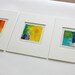 Mar. 1, 2012 - Original Abstract Oil Painting - 9x9 painting (9 x 9 cm - app. 4 x 4 inch) with 8 x 10 inch mat