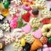 WHOLESALE Japanese 100 SWEETS Mix Cabochons Charms SET 8