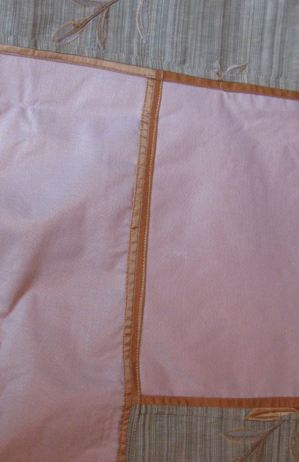 Moving Sale Blue and Yellow Silk Bedspread