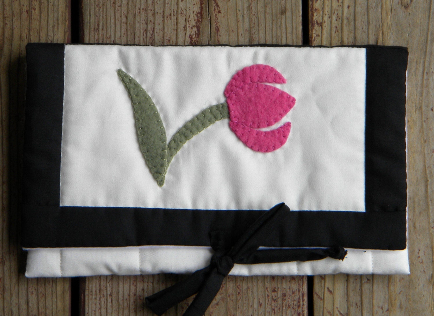 One of Tulips Rabbit Tarot Pouch Together with a Deck of The Rabbit Tarot Cards Second Edition