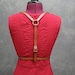 Jane Light Leather Harness in Caramel Brown